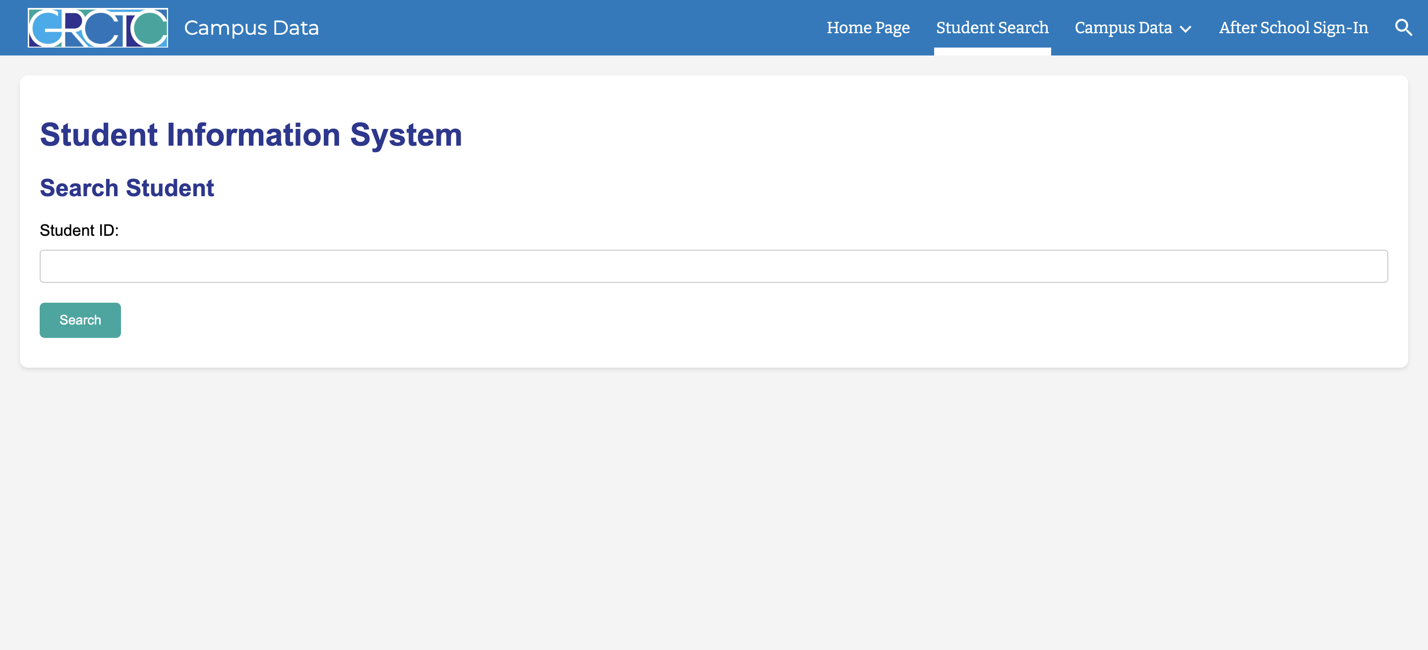 Campus data platform